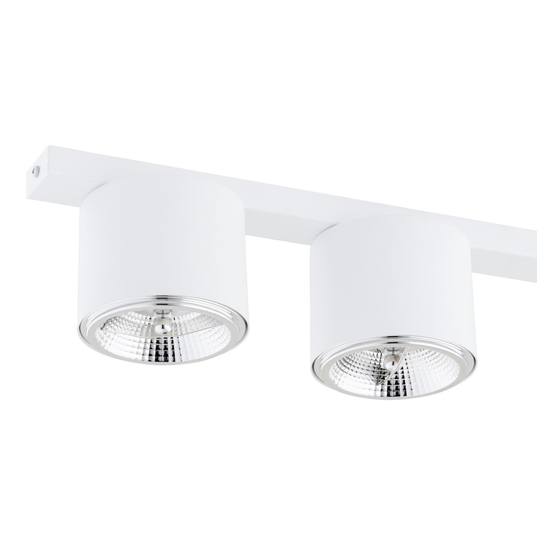 Deckenleuchte Micro 3 in Weiß, 3-flammig