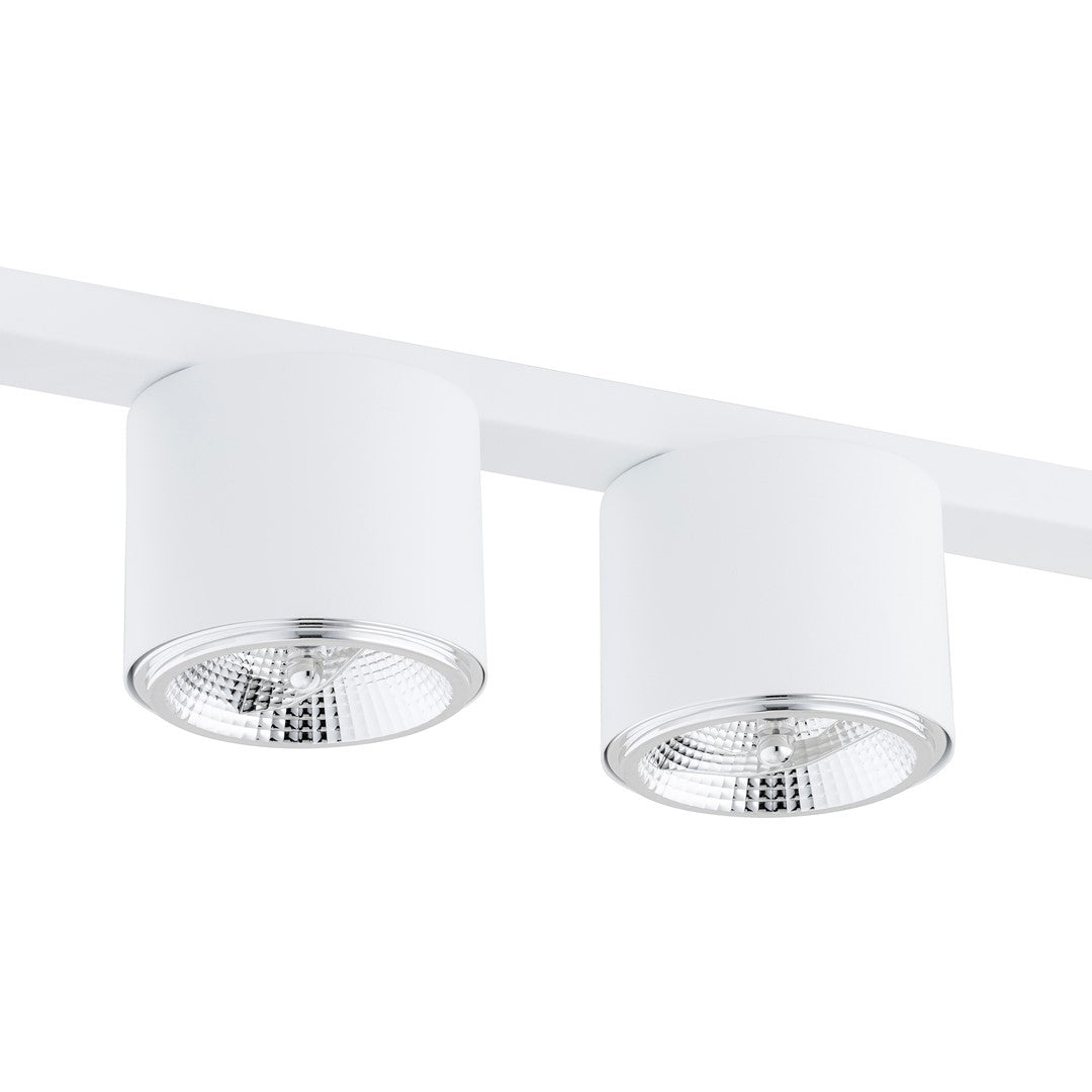 Deckenleuchte Micro 4 in Weiß, 4-flammig