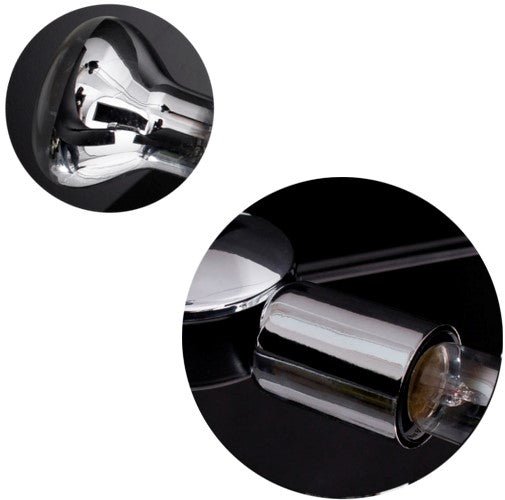 Hängeleuchte Aurora 1 in Schwarz, 1-flammig