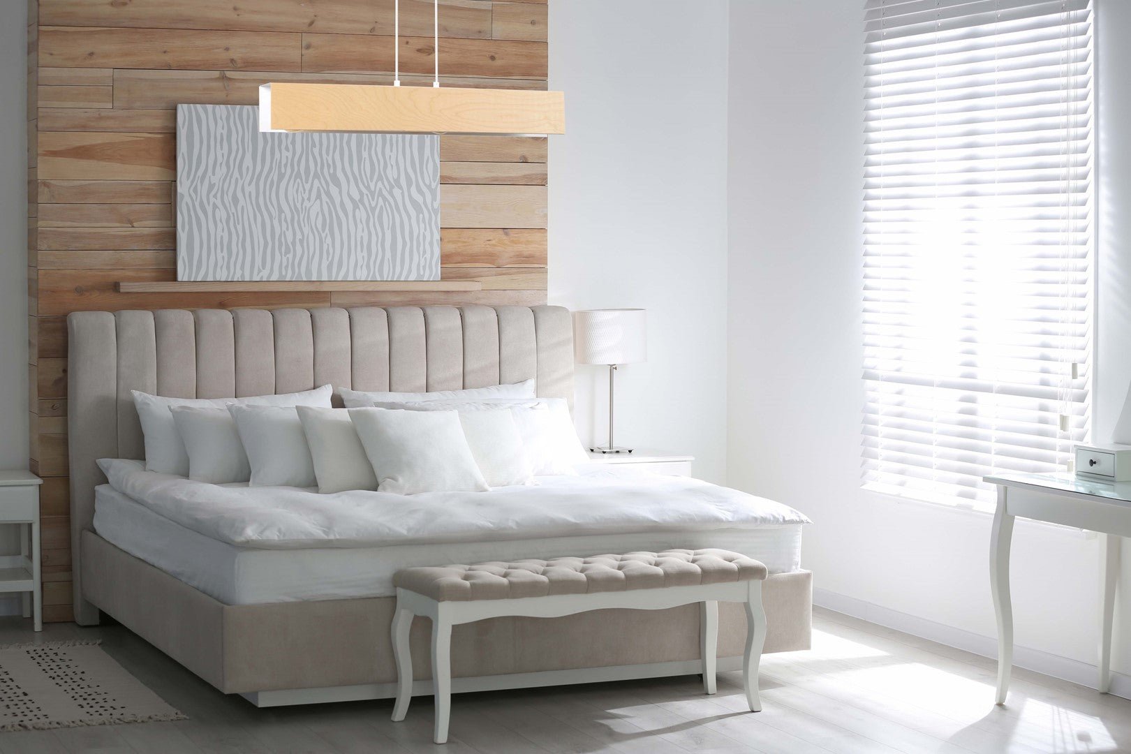 Hängeleuchte Gusto 3 in Weiß, Braun, 3-flammig