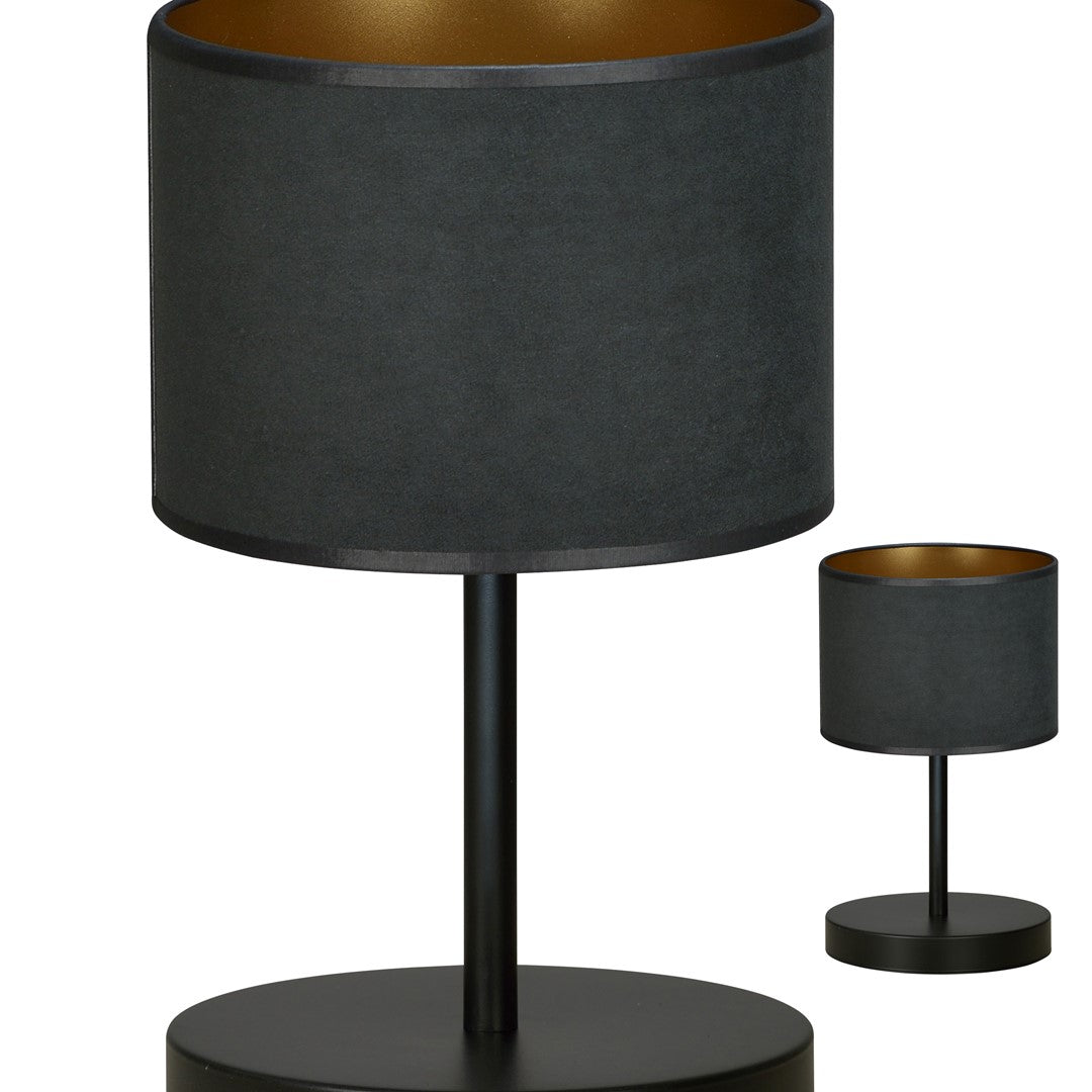 Tischlampe Crest Ln1 in Schwarz, 1-flammig