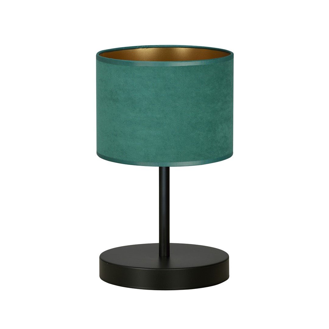 Tischlampe Crest Ln1 in Schwarz, Grün, 1-flammig