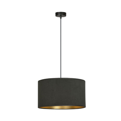 Hängeleuchte Crest 1 in Schwarz, 1-flammig