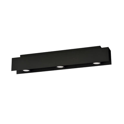 Deckenleuchte Keys 3 in Schwarz, 3-flammig