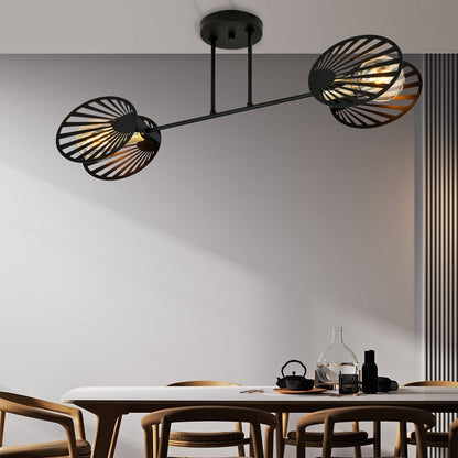 Deckenleuchte Muse 2 in Schwarz, 2-flammig
