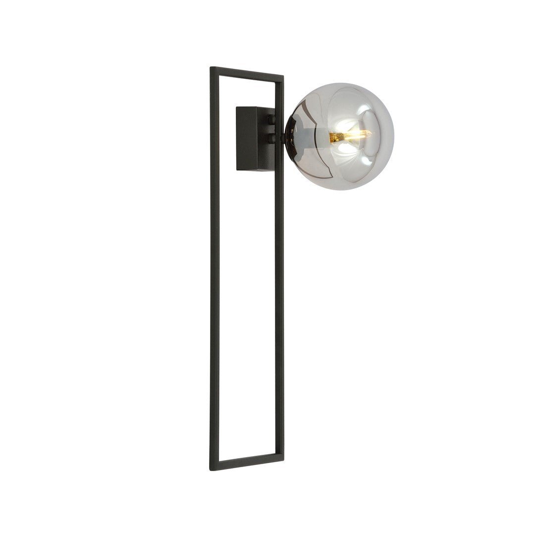 Deckenleuchte Vision 1A in Schwarz, Graphit, 1-flammig
