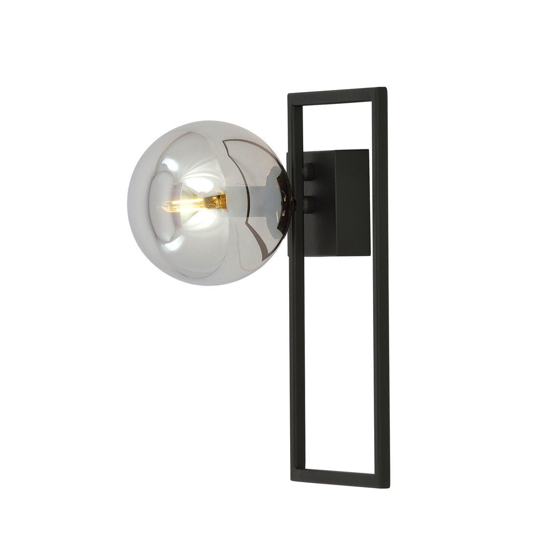 Deckenleuchte Vision 1D in Schwarz, Graphit, 1-flammig