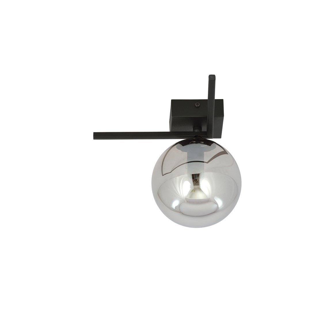Deckenleuchte Vision 1G in Schwarz, Graphit, 1-flammig