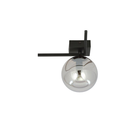 Deckenleuchte Vision 1G in Schwarz, Graphit, 1-flammig