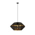 Hängeleuchte Charm 1 in Schwarz, Gold, 1-flammig