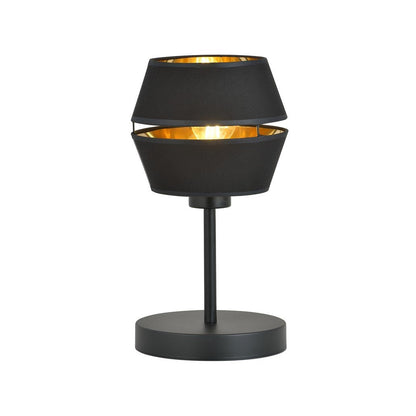Tischlampe Harmony LN in Schwarz, Gold, 1-flammig