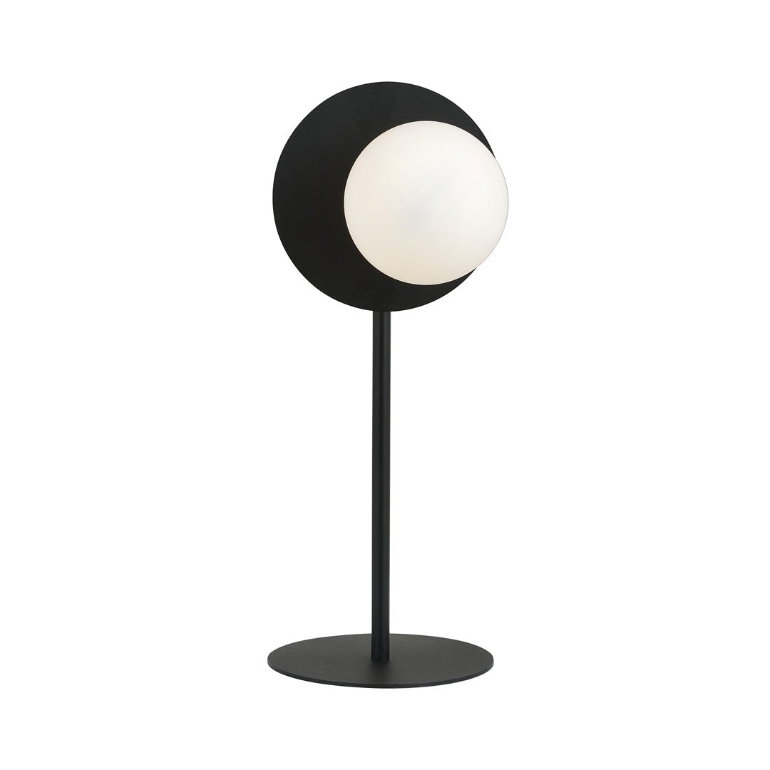 Tischlampe Nordic LN in Schwarz, Weiß, 1-flammig