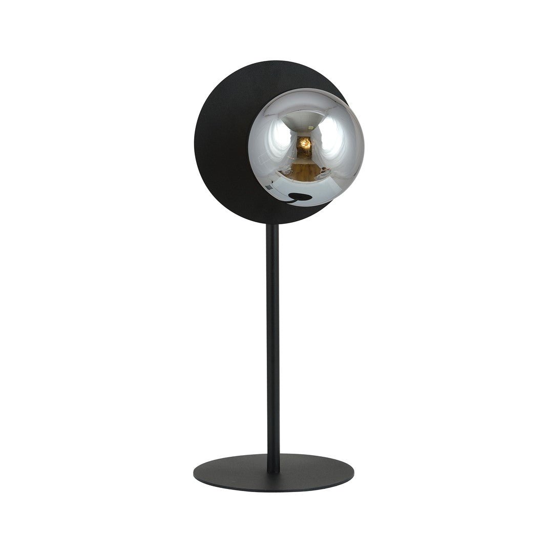 Tischlampe Nordic LN in Schwarz, Graphit, 1-flammig