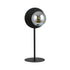 Tischlampe Nordic LN in Schwarz, Graphit, 1-flammig