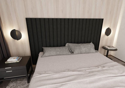 Wandleuchte Sculpt 9 in Schwarz, 1-flammig
