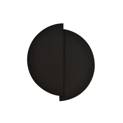 Wandleuchte Sculpt 9 in Schwarz, 1-flammig