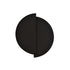 Wandleuchte Sculpt 9 in Schwarz, 1-flammig